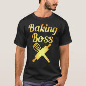 T-shirt Baking Boss Baker Bake (Devant)