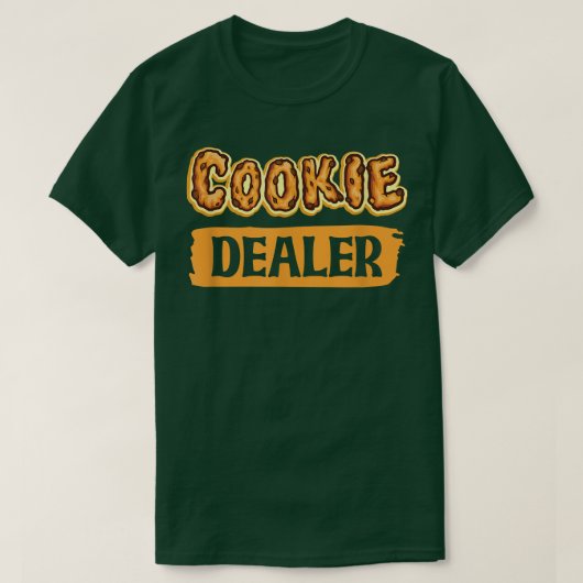 T-shirt Baking Cookie Dealer Holiday Baking 346 (Design devant)