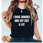 T-shirt Baking Drôle Cookie Tee