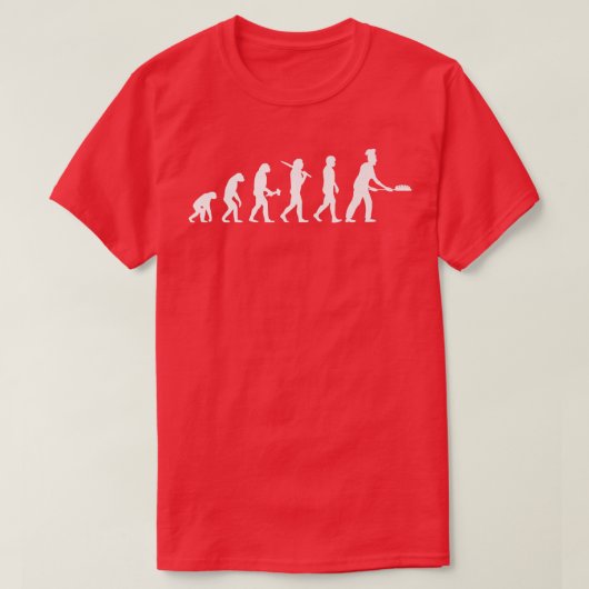 T-shirt Baking Evolution Boulangerie Baker (Design devant)