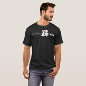 T-shirt Baking Hearbeat I Funny Pastry I Baker Baking (Devant entier)