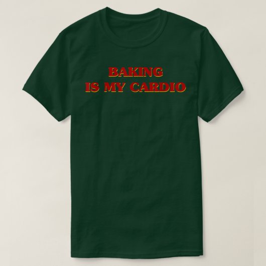 T-shirt Baking Is (Design devant)