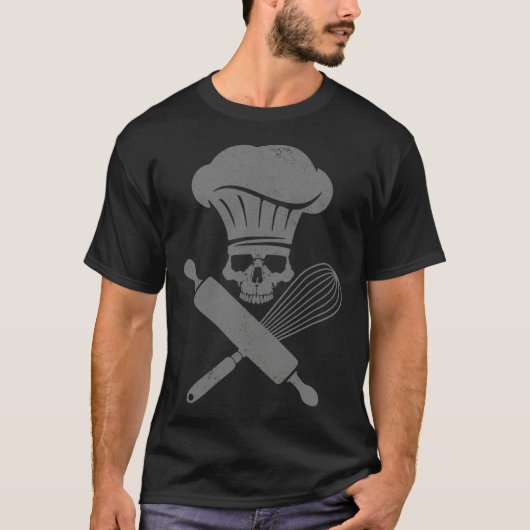 T-shirt Baking Pastry Chef Cooking Baker (Devant)