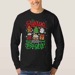 T-shirt Baking Spirit Bright Donut Christmas Tree Xmas Coo
