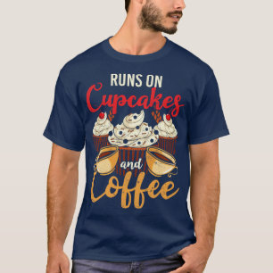 T-shirt Baking Sweets Drôle Foie Café Sprinkles Cupcak