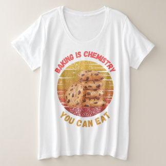 T-shirt 'Bakken is scheikunde die je kunt eten' -