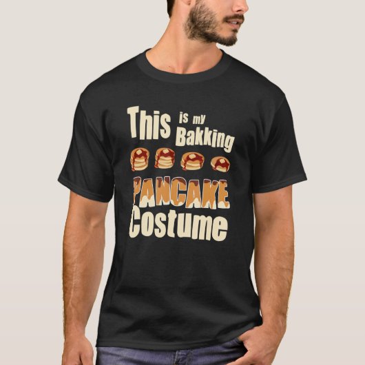 T-shirt Bakking pancake costume cute Pancake 1 (Devant)