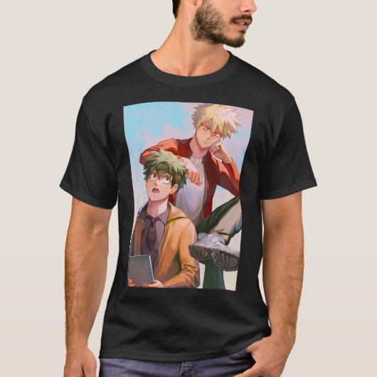 T-shirt BakouDeku - assis (Devant)