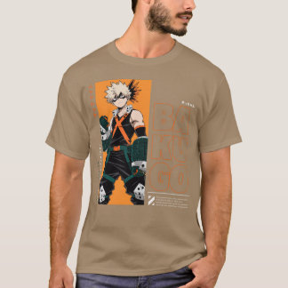 T-shirt Bakugo Katsuki My Hero Academia Meilleur ami NO1
