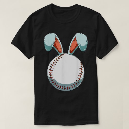 T-shirt Bal de baseball de Pâques Jour de Pâques Drôle lap (Design devant)