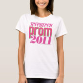 T-shirt Bal d'étudiants 2011 - Lt Pink (Devant)