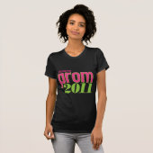 T-shirt Bal d'étudiants 2011 - Vert (Devant entier)