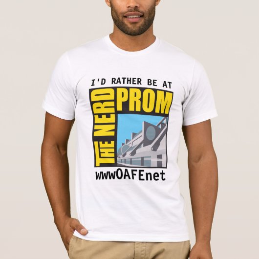 T-shirt Bal d'étudiants nerd (Devant)