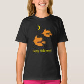 T-shirt Balade en balai nocturne - Joyeux Halloween ! (Devant)