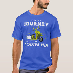 T-shirt Balade en scooter avec Enfant