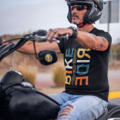 T-shirt Balade vintage à vélo