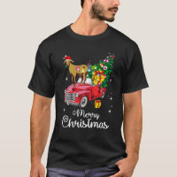 Balades de chèvre Camion rouge Pajama de Noël