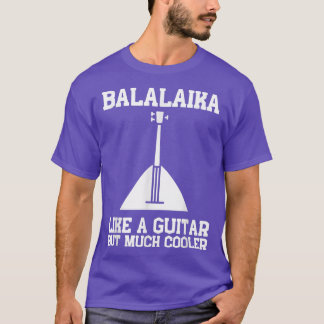 T-shirt Balalaika Guitar Ukulele Baglama Russian Folk Musi