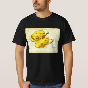 T-shirt Balance de la Balance Vintage Constellation Miroir