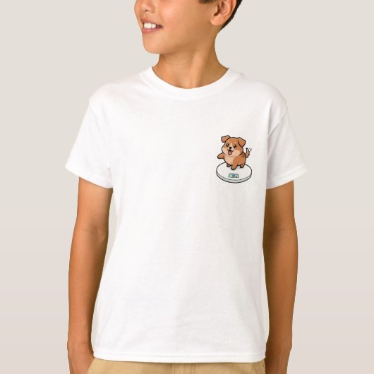 T-shirt Balance pour chiots (Devant)