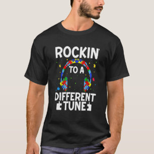 T-shirt Balancer sur un air différent pour l'autisme des g