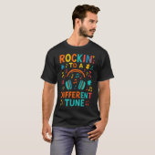 T-shirt Balancer Sur Un Air Différent - Sensibilisation à (Devant entier)