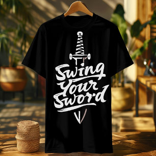 T-shirt balancer votre épée vintage