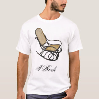 T-shirt balancier, je bascule, préside, chaise de