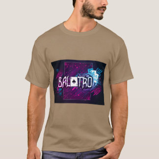 T-shirt Balatro Design Moderne rétro
