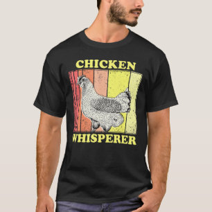 T-shirt Balayage de poulet Retro Vintage Funny Farming Chi