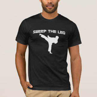T-shirt Balayez la jambe