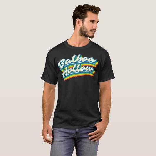 T-shirt Balboa Hollow (Devant entier)