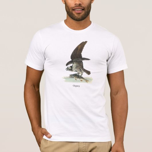 T-shirt Balbuzard, John Audubon (Devant)