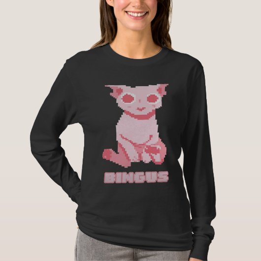 T-shirt Bald Bingus My Beloved Hairless Sphinx Cat (Devant)