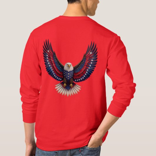 T-shirt bald eagle (Dos)