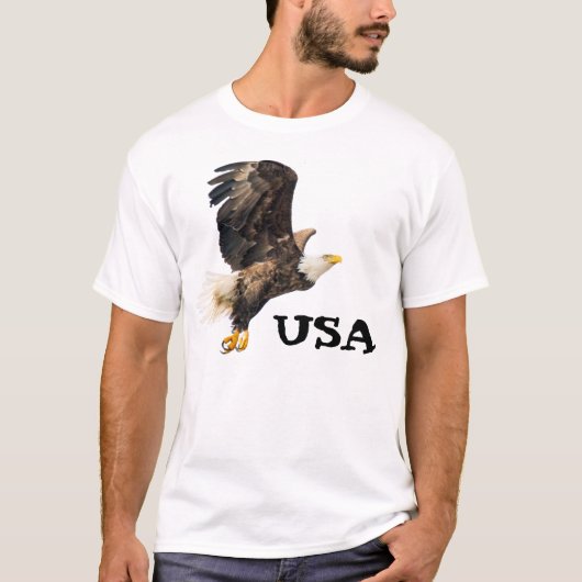 T-shirt Bald Eagle Eyes (Devant)