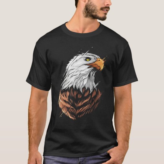 T-shirt Bald eagle head of an american bald eagle (Devant)