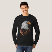 T-shirt Bald eagle head of an american bald eagle (Devant entier)