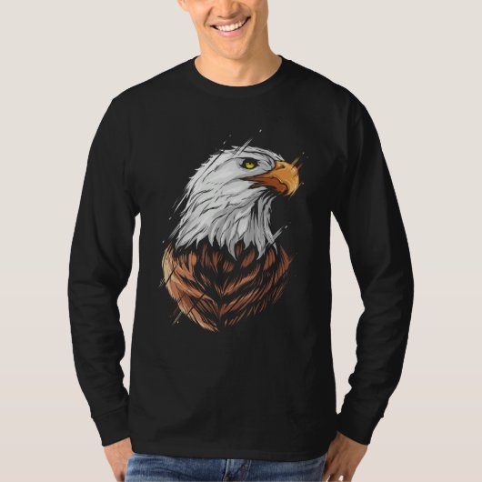 T-shirt Bald eagle head of an american bald eagle (Devant)