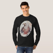 T-shirt Bald Eagle Japanese Cherry Blossom Sakura Wildlife (Devant entier)