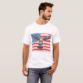 T-shirt Bald Eagle Liberty Bell (Devant entier)