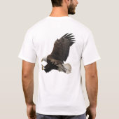 T-shirt Bald Eagle, Totem Pôle & Montagne scène (Dos)