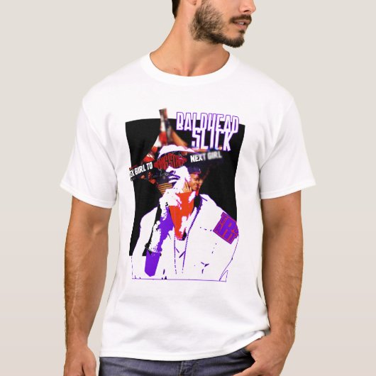 T-shirt baldhead luisant (Devant)
