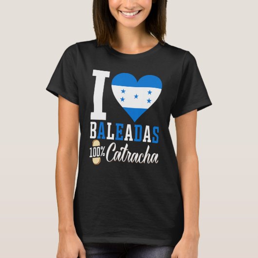 T-shirt Baleada Honduras (Devant)