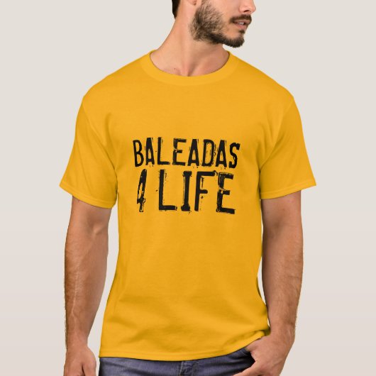 T-SHIRT BALEADAS, 4, LA VIE (Devant)