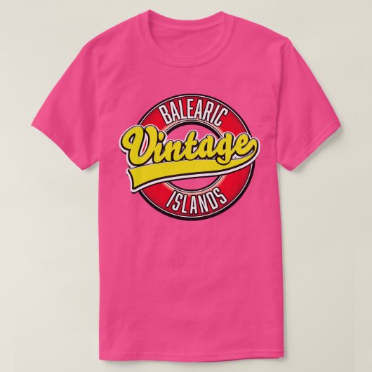 T-shirt Baléares Vintage (Design devant)