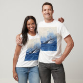 T-shirt baleine (Unisexe)