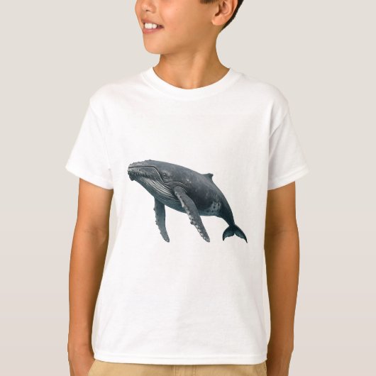 T-shirt Baleine à bosse (Devant)