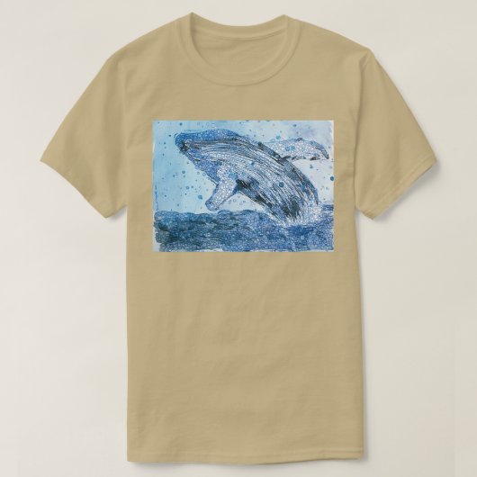 T-shirt baleine à bosse 42 (Design devant)