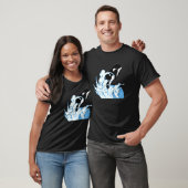 T-shirt Baleine Animal Océan Tueur Baleine Vagues Orca Swe (Unisexe)